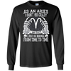 Image of As An Aries T-Shirt Aries Zodiac Gifts