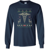Image of Christmas Ugly Sweater T-Shirt For Nurses And RN