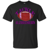 Image of Alzheimer Awareness Purple Ribbon T Shirt For Football Fans