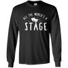 Image of All the World's a Stage Drama Masks Theatre T-Shirt