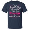 Image of August Girl A Wild Heart Gypsy Soul And Savage Attitude Tee
