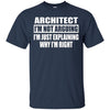 Image of Architect I'm Not Arguing T-Shirt