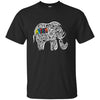 Image of Autism Awareness Elephant Long Sleeve T Shirt