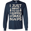 Image of About Taking Naps T shirt Camping Camper Men Women Funny Tee