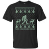 Image of Bigfoot Ugly Christmas Sweater T-Shirt, Funny Sasquatch Gift