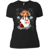 Image of Christmas Snowman Dachshund Funny T-shirt