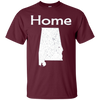 Image of Alabama Distressed Home State long sleeve t-shirt