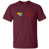 Image of Autism Shirt Heartbeat Mom Special Education Products