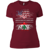 Image of American Grown With Lebanese Roots T-Shirt Lebanon Tee
