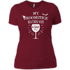 Image of Witchy My Broomstick Runs on Wine T-Shirt