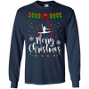 Image of Aerial Yoga Merry Christmas T-shirt Ugly Christmas Yoga