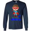 Image of T-shirt de sensibilisation à l'apraxie Chemise à ruban bleu Apraxia