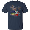 Image of Alligator Firework 4th Of July Shirt Independence Day