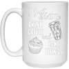 Image of "I Just Want To Drink Coffee & Bake Things" T Shirt