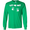 Image of « Let Me Out » Grossesse Halloween Funny T-Shirt