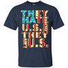 Image of American Flag Shirt - They Hate Us Cuz They Ain't Us