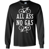 Image of ALL ASS NO GAS Shirt - cycling lover shirts