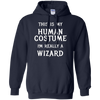 Image of Wizard Halloween Costume Shirt Easy Funny for Men Boys Girls