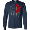 Image of American Flag Motocross Bike Dirtbiking Off Road Tshirt