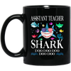 Image of Assistant Teacher Shark Doo Doo Doo T-Shirt Gift