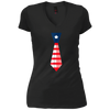Image of 4th of July T-Shirt-Cute Fourth of July American Necktie Tee