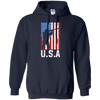 Image of American Flag Long Sleeve Shirt Hunting 4th of July USA Gift