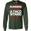 Image of Taco Stan funny Running for Runner Taco Lovers