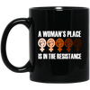 Image of A Woman's Place Is in the Resistance: Feminist T-Shirt