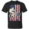 Image of American Flag Mountain Biking Shirt Long Sleeve Bike Lover