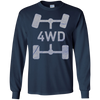 Image of 4WD Retro Long Sleeve T-Shirt Offroad Overland 4x4