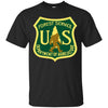 Image of Bigfoot, Sasquatch, Yeti, USFS, Funny, T-shirt