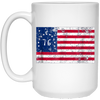 Image of American Bennington Flag United States of America 1776 Shirt