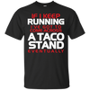 Image of Taco Stan funny Running for Runner Taco Lovers