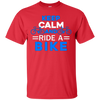 Image of Bike Shirt - Keep Calm And Ride A Bike Tshirt