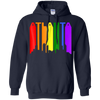 Image of Atlanta Georgia Rainbow LGBT Gay Pride shirt
