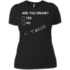 Image of Are you Drunk Tacos Funny Drinking Beer T Shirt
