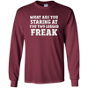 Image of Amputee T-Shirt What Are You Staring At You Two Legged Freak