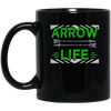 Image of Arrow Life Archery Arrowhead Bow and Arrows Hunting T-Shirt