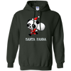 Image of Santa Panda T-shirt de Noël mignon Panda Bear