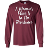 Image of A Woman's Place Is In The Resistance T-shirt
