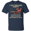 Image of American Pride: Patriotic American Flag T-shirt