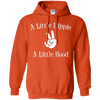 Image of A Little Hippie A Little Hood T-Shirt | Funny Care Free Tee