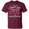 Image of August Girl A Wild Heart Gypsy Soul And Savage Attitude Tee
