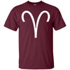 Image of Aries Symbol T-Shirt Zodiac Horoscope March April Birthday