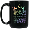 Image of Adult Trick Or Treating For Wine Rainbow T-Shirt