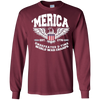 Image of America Est. 1776 Undefeated 2-Time World War Champs T-Shirt