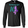 Image of 10ème anniversaire fille de sirène T-shirt 10 ans Sirène
