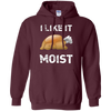 Image of "I Like It Moist" Funny Turkey Thanksgiving T-Shirt