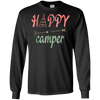 Image of Arrow Happy Camper TShirt - Funny Camping Shirt