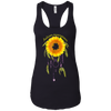 Image of Autism Awareness Sunflower Dream Catcher T Shirt